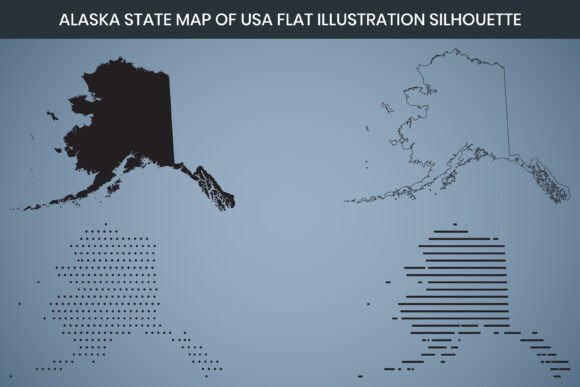 Alaska Map Graphics: A Freebie for Branding