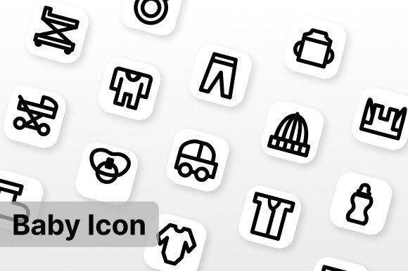 Baby Icon Graphics: Essential Icons for Branding