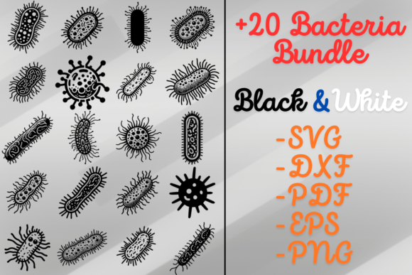 Bacteria SVG Bundle: Essential Bundles for Bloggers