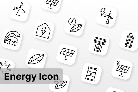Energy Icon: Powerful Graphics and Icons for Sellers