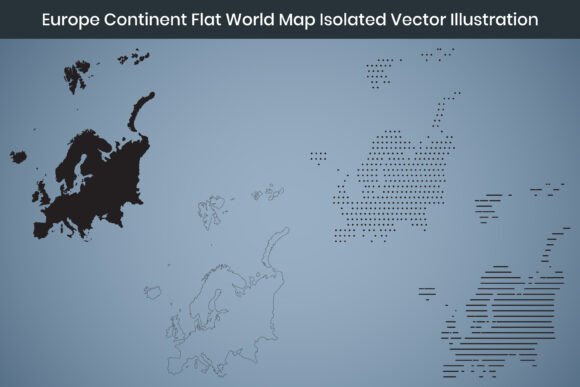 Europe Map Vector: Top Graphics Freebies
