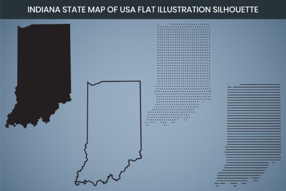 Indiana Map Graphics: A Freebie for Blog Design