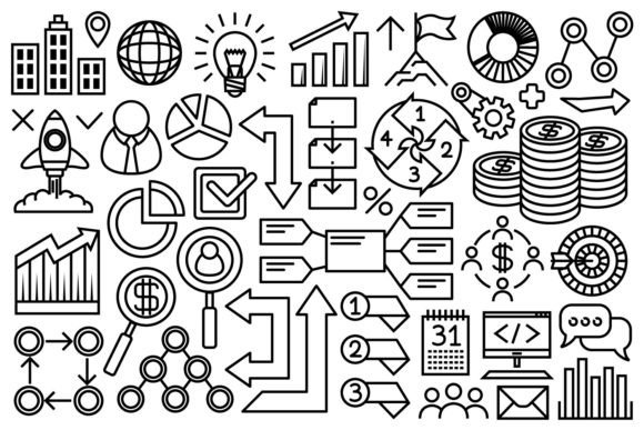 Infographic Icon Set: Essential Graphics for Bloggers