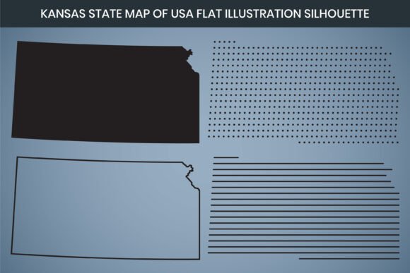 Kansas Map Graphics: A Freebie for Crafters