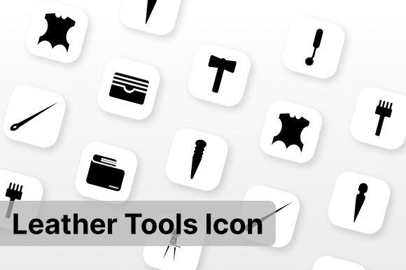 Leather Tools Icon: Premium Graphics and Icons for Brands