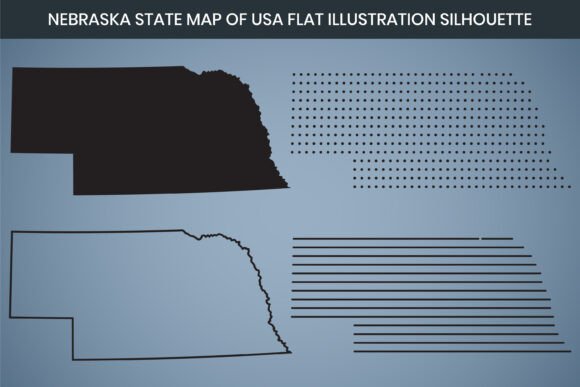 Nebraska Map Graphics: A Freebie for Branding