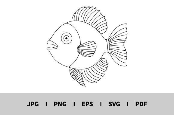 One Line Fish Graphics & Illustrations Review