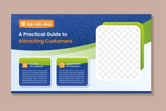 Practical Guide Horizontal Banner: Graphics & Print Templates