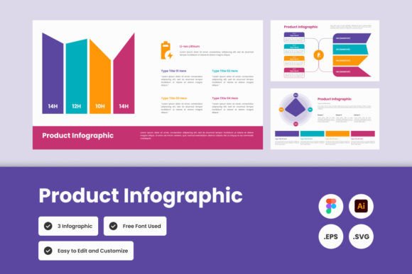 Product Infographic Template V2: Modern Graphics for Infographics