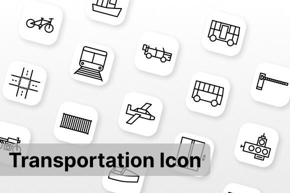 Trasnportation Icon Graphics: A Crafter's Review