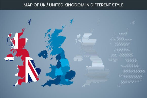 UK Map Graphics: A Freebies Review for Designers
