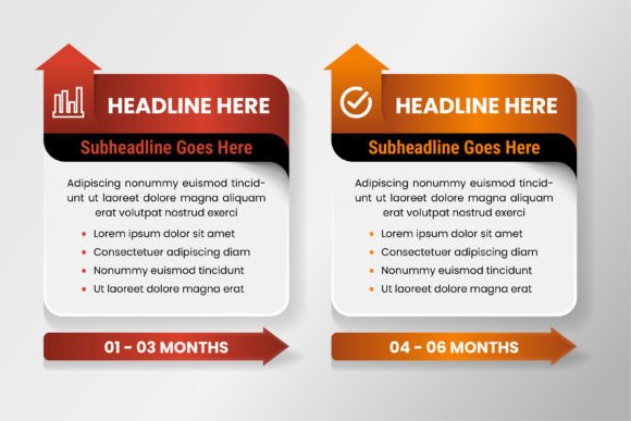 Up and Right Arrow Infographic: Essential Graphics for Infographics